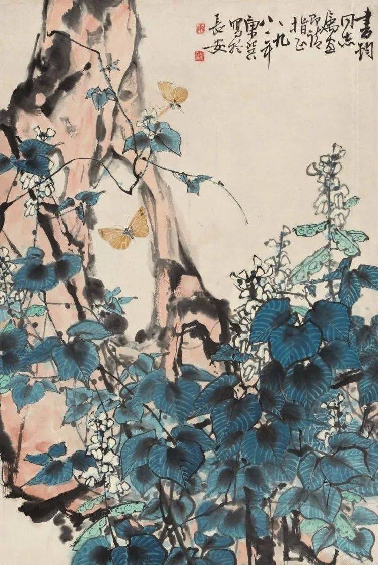 67奋斗的传奇一生丨长安画派康师尧罕见精品花鸟100幅