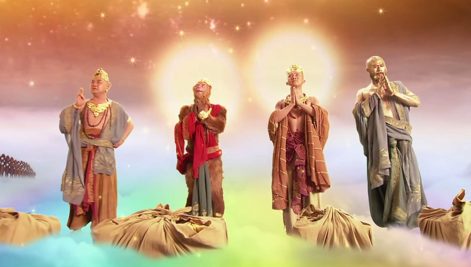 真经后准备往回走,菩萨突然发现唐僧一行人九九八十一难中缺少了一难