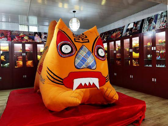 以匠心守初心 淮阳布老虎非遗传承人雷智超:独出心裁绣瑞虎