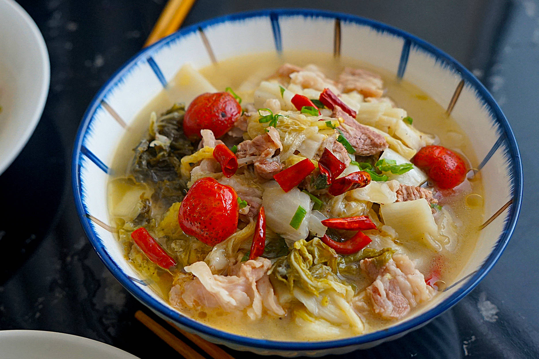 第四道菜:羊肉炖酸菜