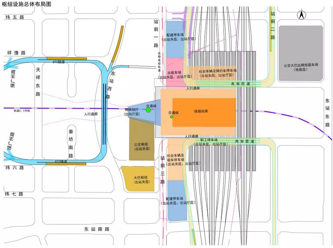 明确设置gtc隧道!南昌高铁东站枢纽交通详细同步规划