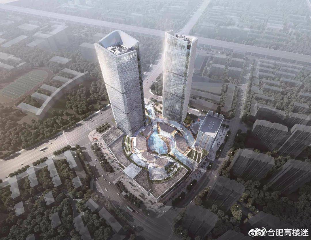 合肥开挂冲刺国际地标城市skp电视塔都要来