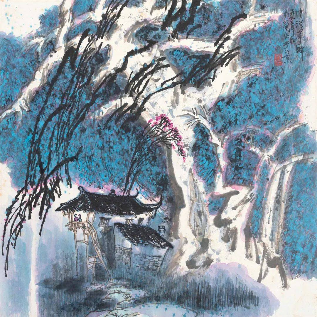 砚边谈艺李行简笔墨到处色无功