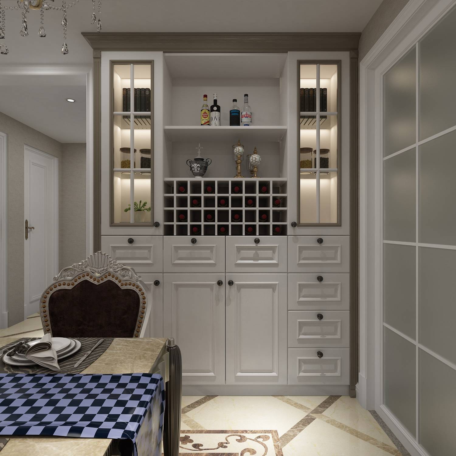 酒柜定制还在这样做如此酒柜样式真的不推荐