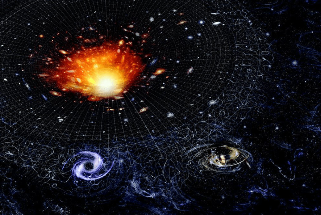 在这个宇宙中,黑洞的视觉界面和它的内部,速度都是超越光速的.