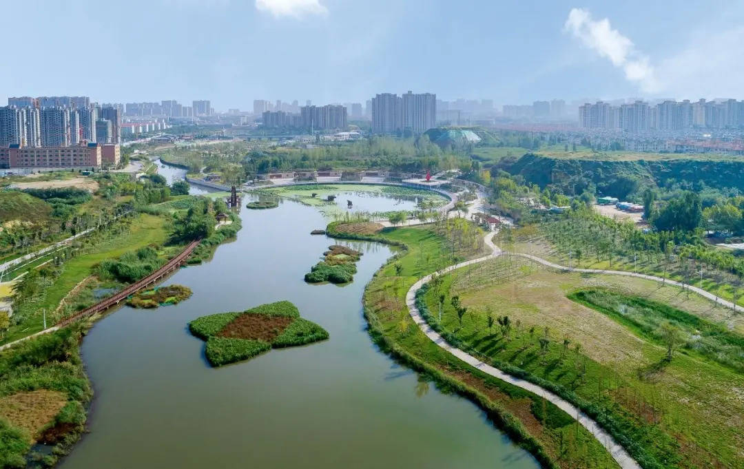 郑州南部新城实景图