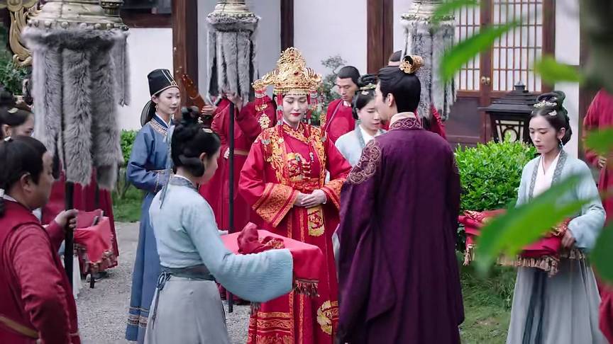 《燕云台》燕燕以太后之尊嫁给韩德让,文武百官为她撑场子够霸气