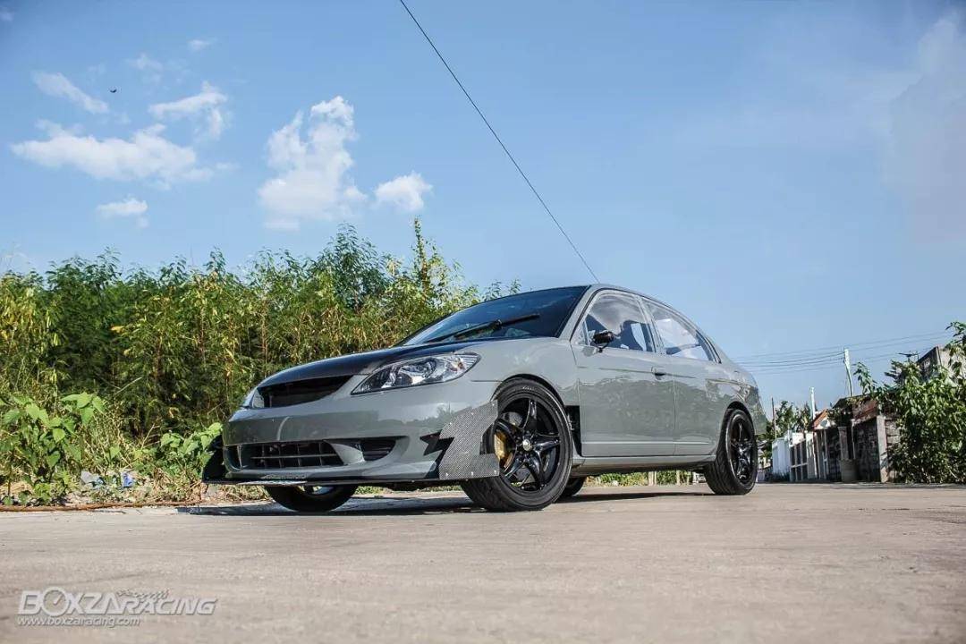 最寂寂无闻的第7代思域,改装后也是最靓的仔