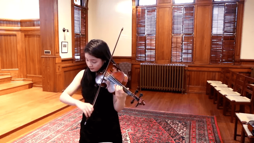 jenniferjeon小提琴独奏舒曼梦幻曲