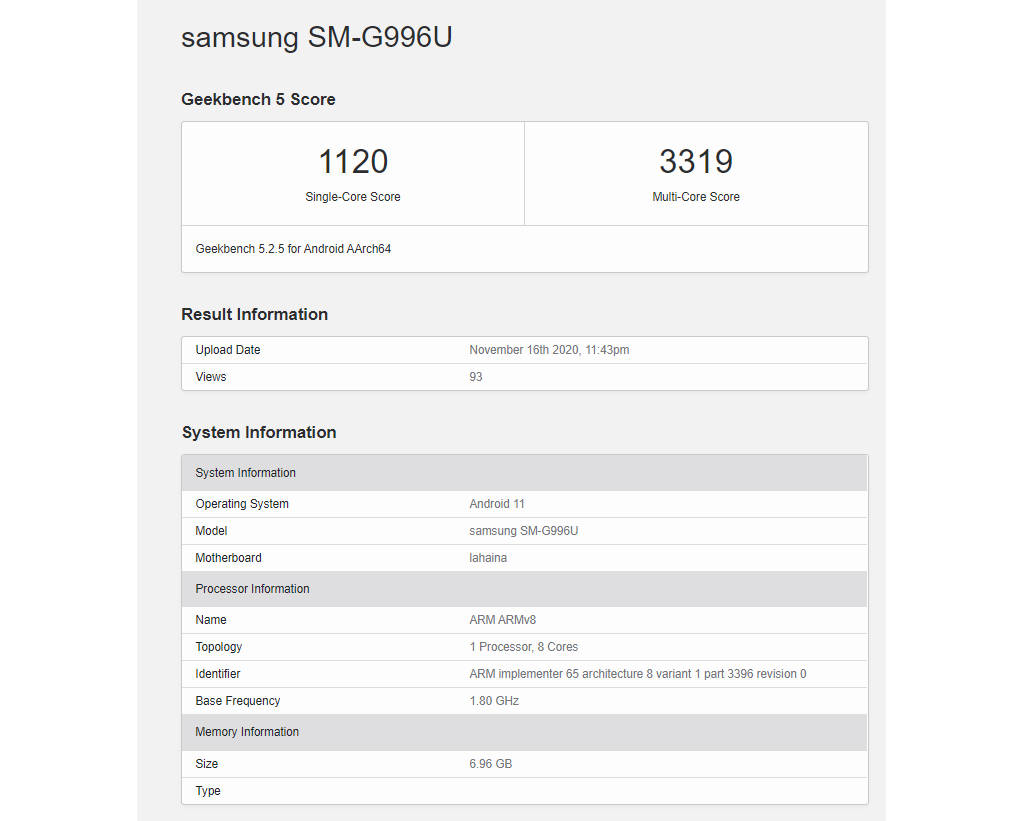 原创三星s21配置提前曝光 仍有三个版本,全系搭载高通骁龙875