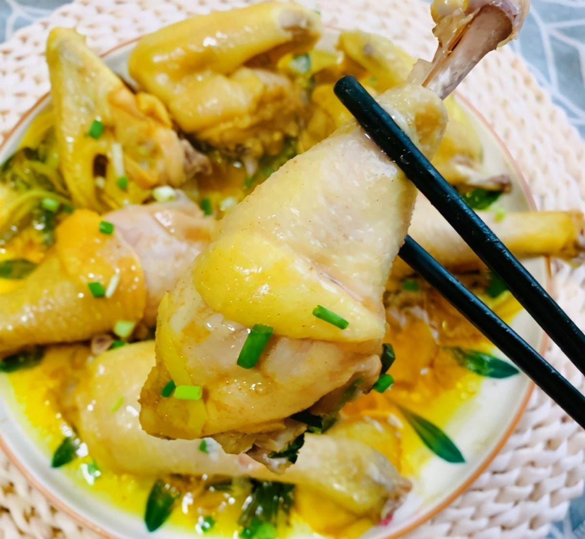 原创盐焗蒸鸡腿香嫩多汁学会了别忘给家人做一次