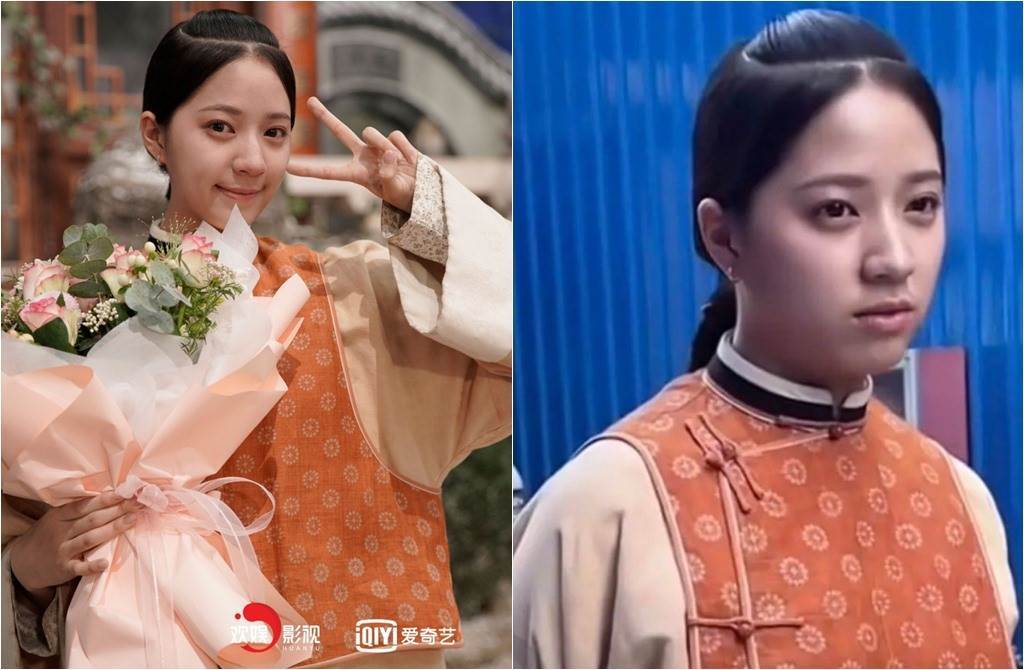 欧阳娣娣出道就拍于正古装戏 剧照曝光却被嫌惨了