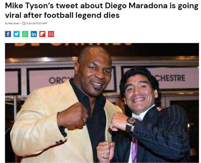 泰森大战琼斯将收入1000万刀恨我的人气疯了悼念老马他是我的英雄