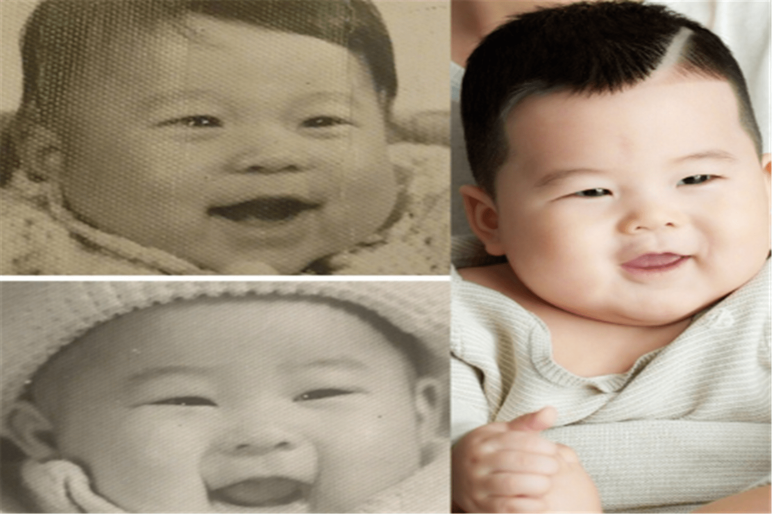 王雷和妻子李小萌,二人恩爱相守14年,一家三口童年照如复制粘贴