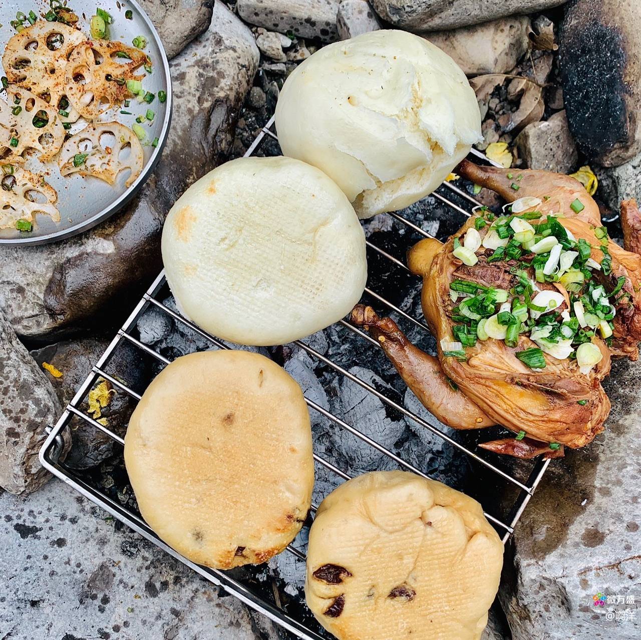 万盛红岩最里面 孝子河边是个烧烤的好地方