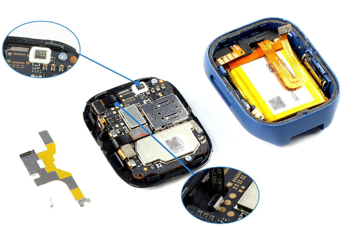 小米 米兔手表 4c 拆解:再现纯国产儿童手表,紫光展锐蓄势待发