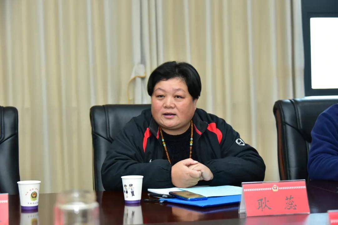 唐心毅副局长代表阜南县公安局对大家提出的意见建议表示由衷感谢,并