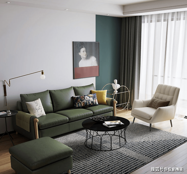 客厅搭配什么颜色的皮质沙发好看一般人都不知道