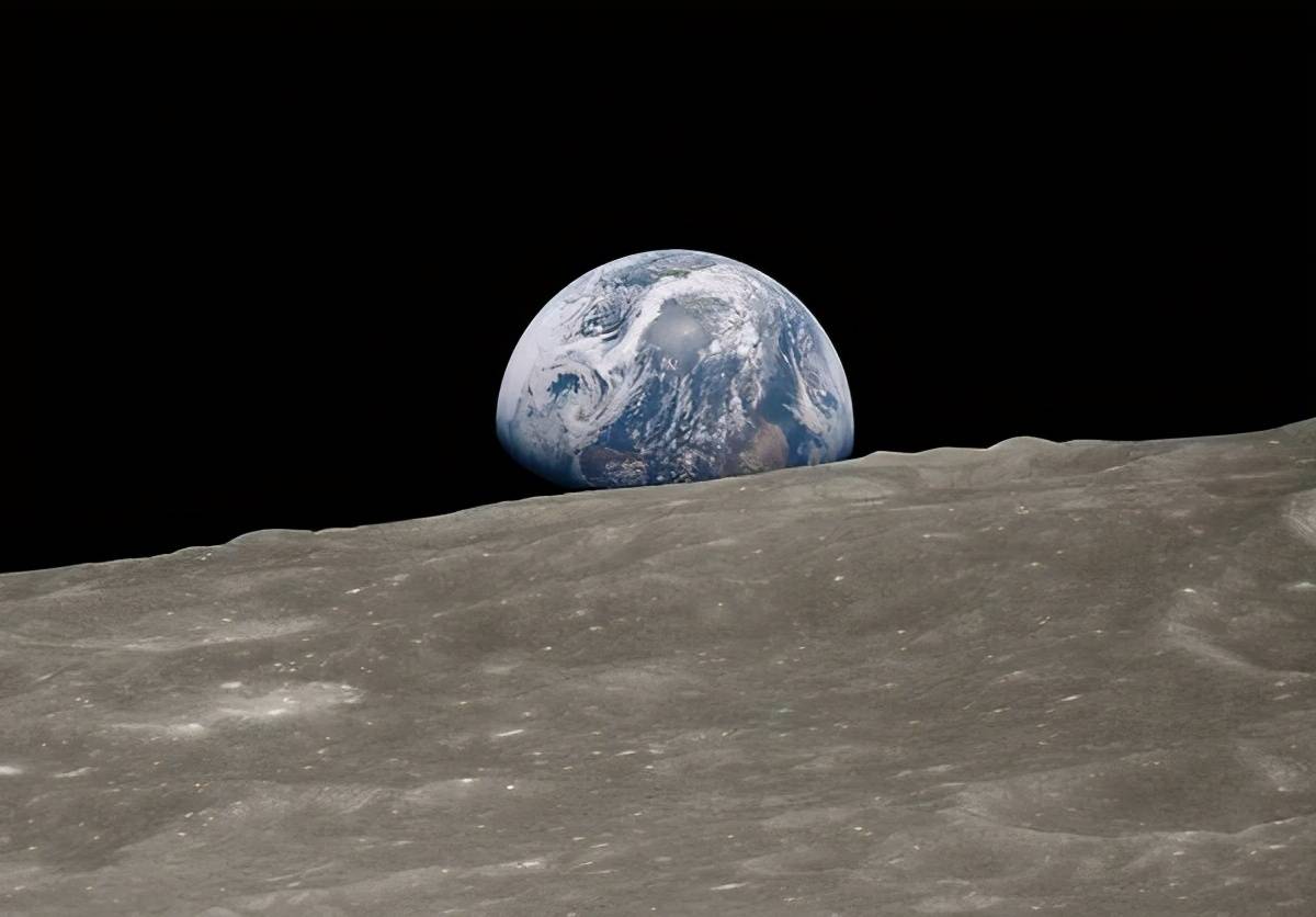 宇宙拍地球真实照片图片