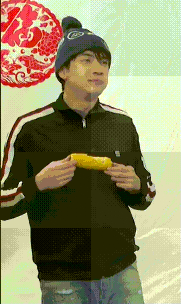 搞笑gif段子哥学了三年动画终于出师了