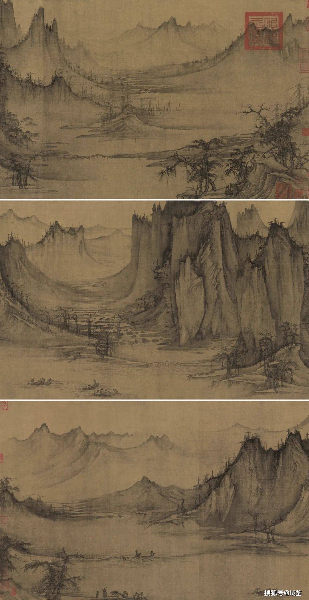 秋江鱼艇图,被九万颗钉子送上热搜的许道宁,原来是卖药的!