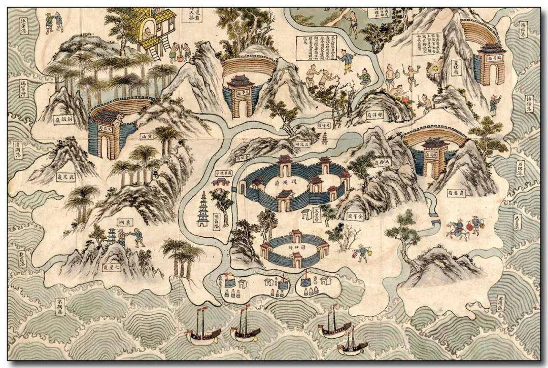 从两百年前的清代地图看海南省行政区划与地名变迁