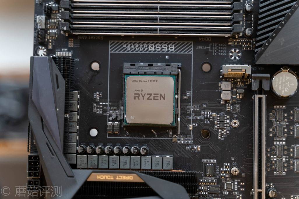 原创轻松应对超频全核46g的5900x技嘉b550aorusmaster主板评测