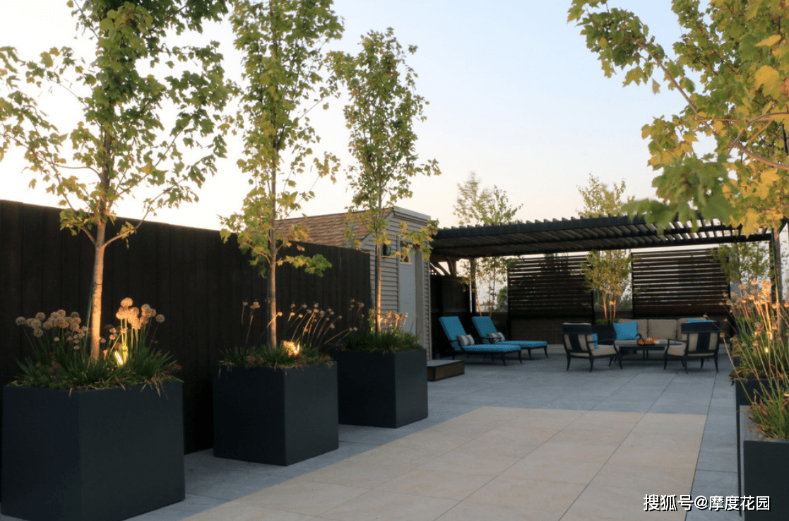 露台花园布置的那些小心机