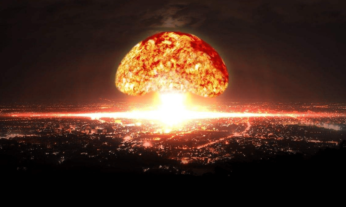 原创核弹在空中被拦截后后果会是怎么样它还会像原来那样爆炸吗