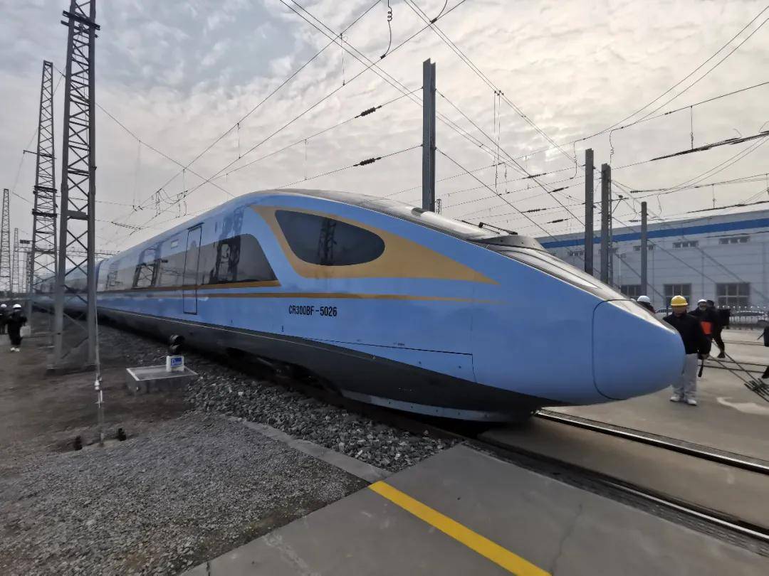 cr300bf型"复兴号"动车组"落户"银西高铁!属国内首次上线!