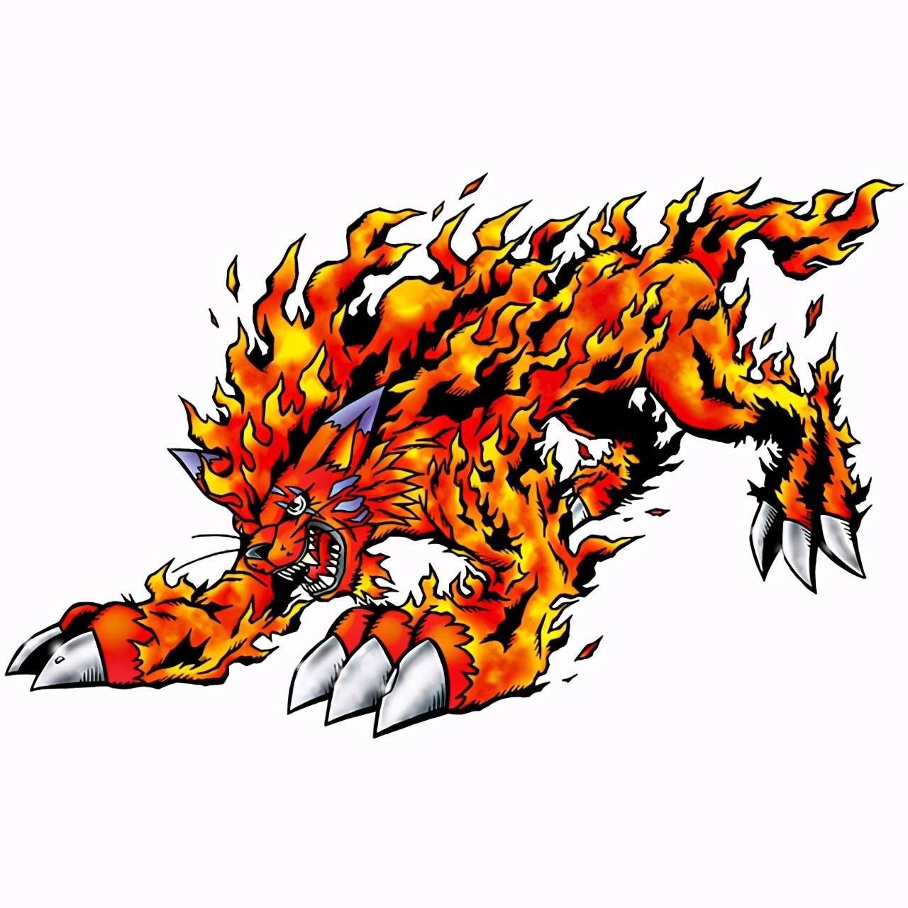 而是"加鲁鲁兽"进化的"兽人加鲁鲁兽",其原型为动物刺猬,"巨硬针毛兽"