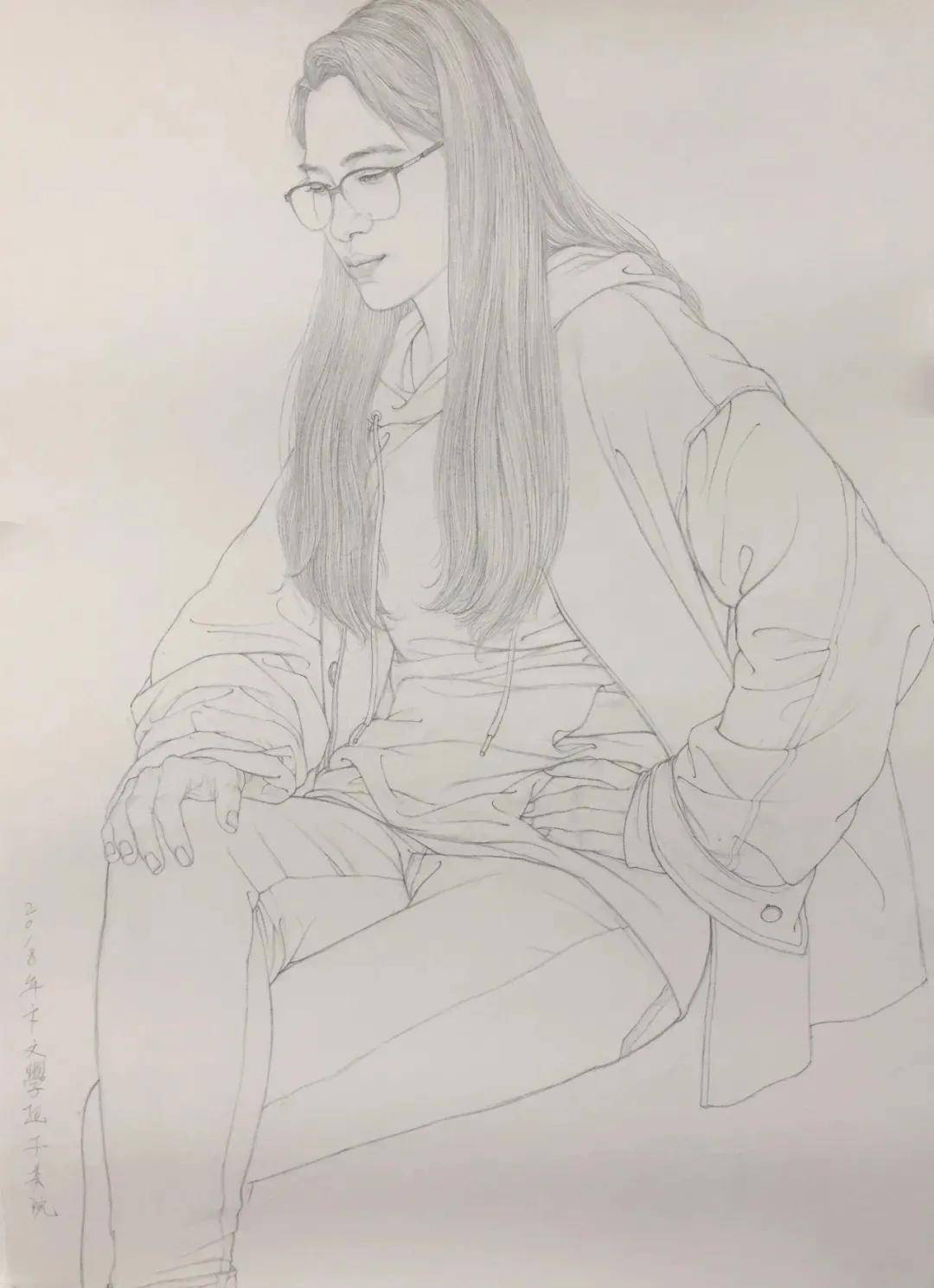 作品分享中国美术学院教师笔下令人惊叹的中国传统线描