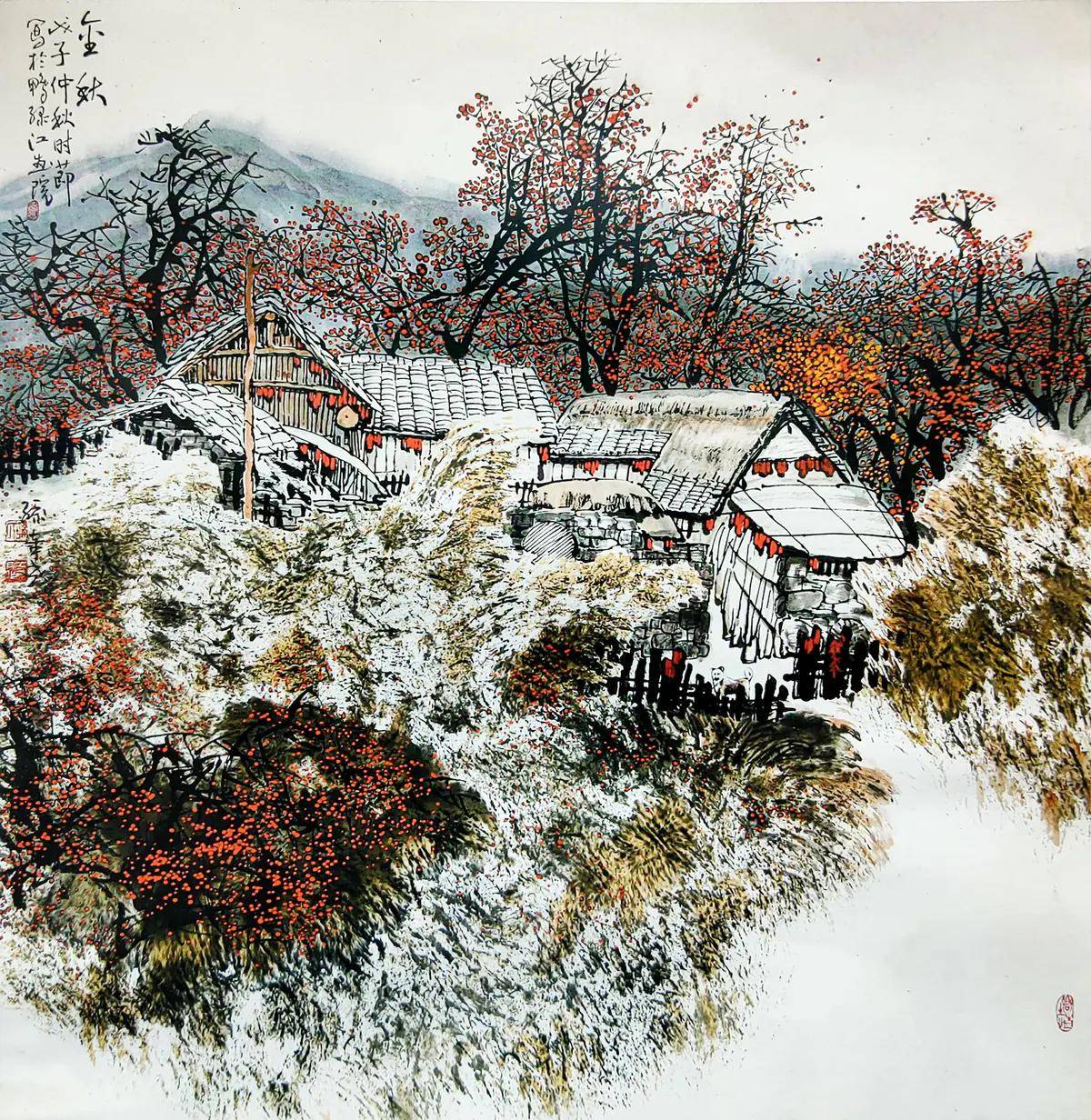 孙奇成《金秋》68×68