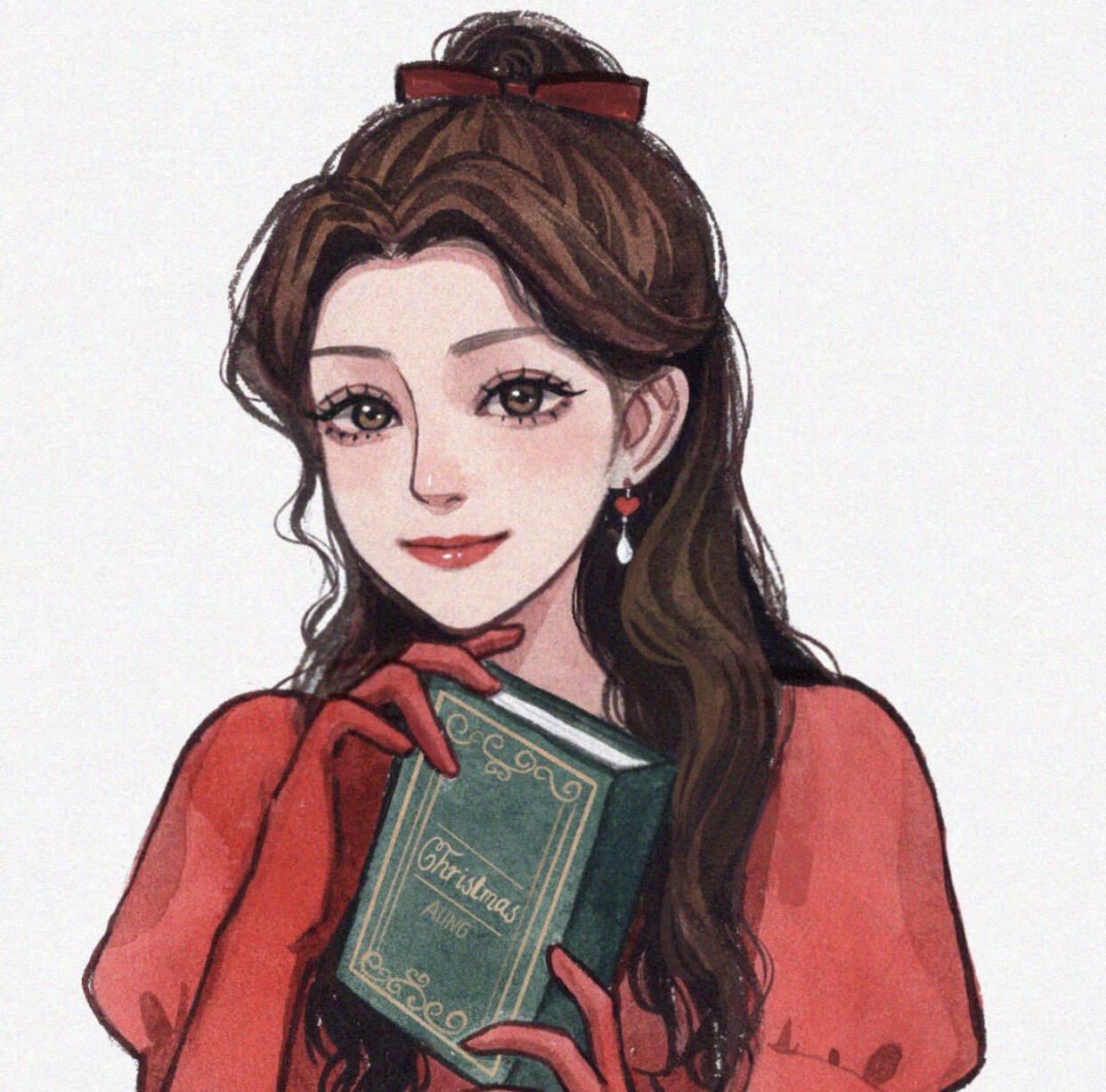 原创迪士尼公主化身圣诞美人美貌比礼物更吸睛艾莎女王很霸气