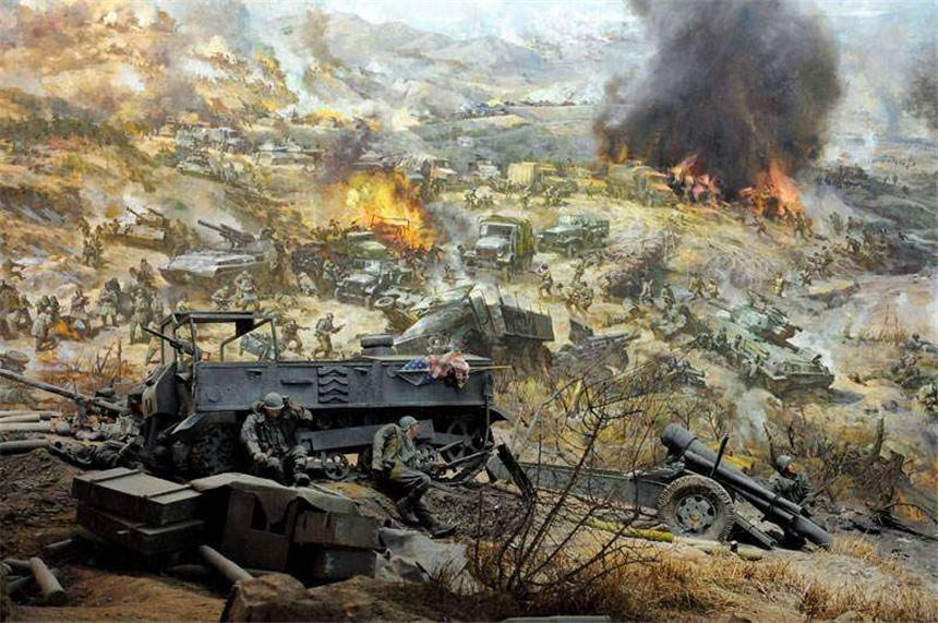 原创117师横城围歼战美韩联军鱼死网破如何让豺狼举起手来