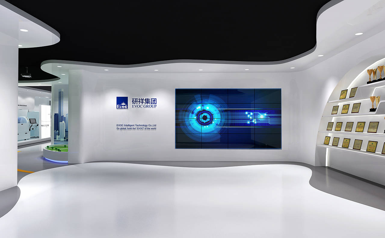 科技展厅设计搭建对于企业办公室需要设计的形象墙,需要从企业本身的