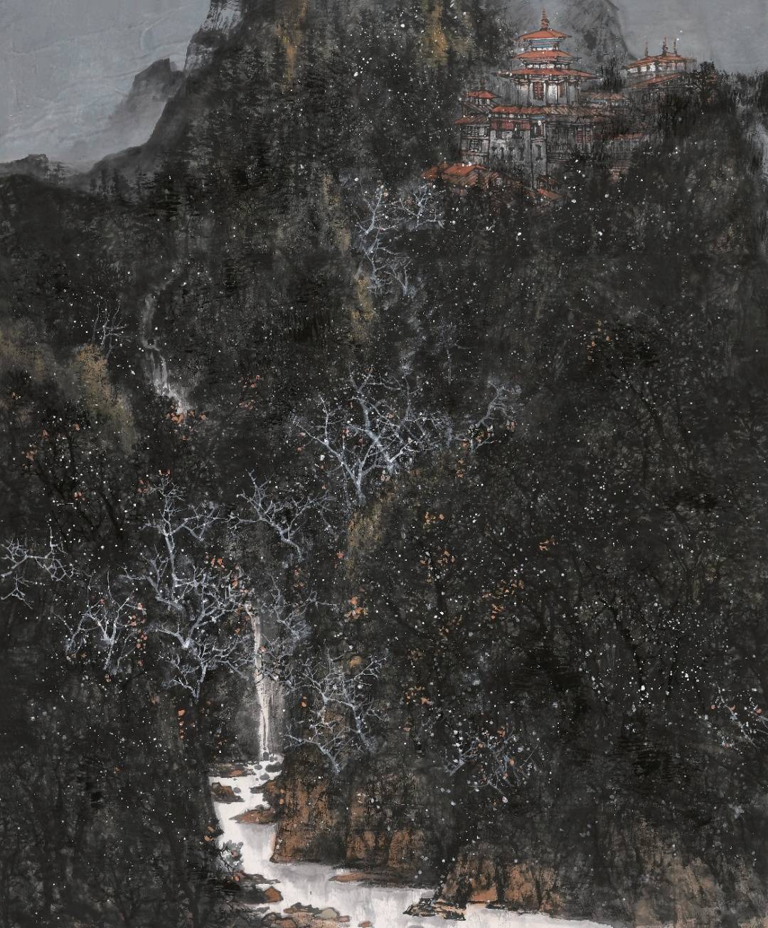 中国画名家——画家冯琦作品欣赏