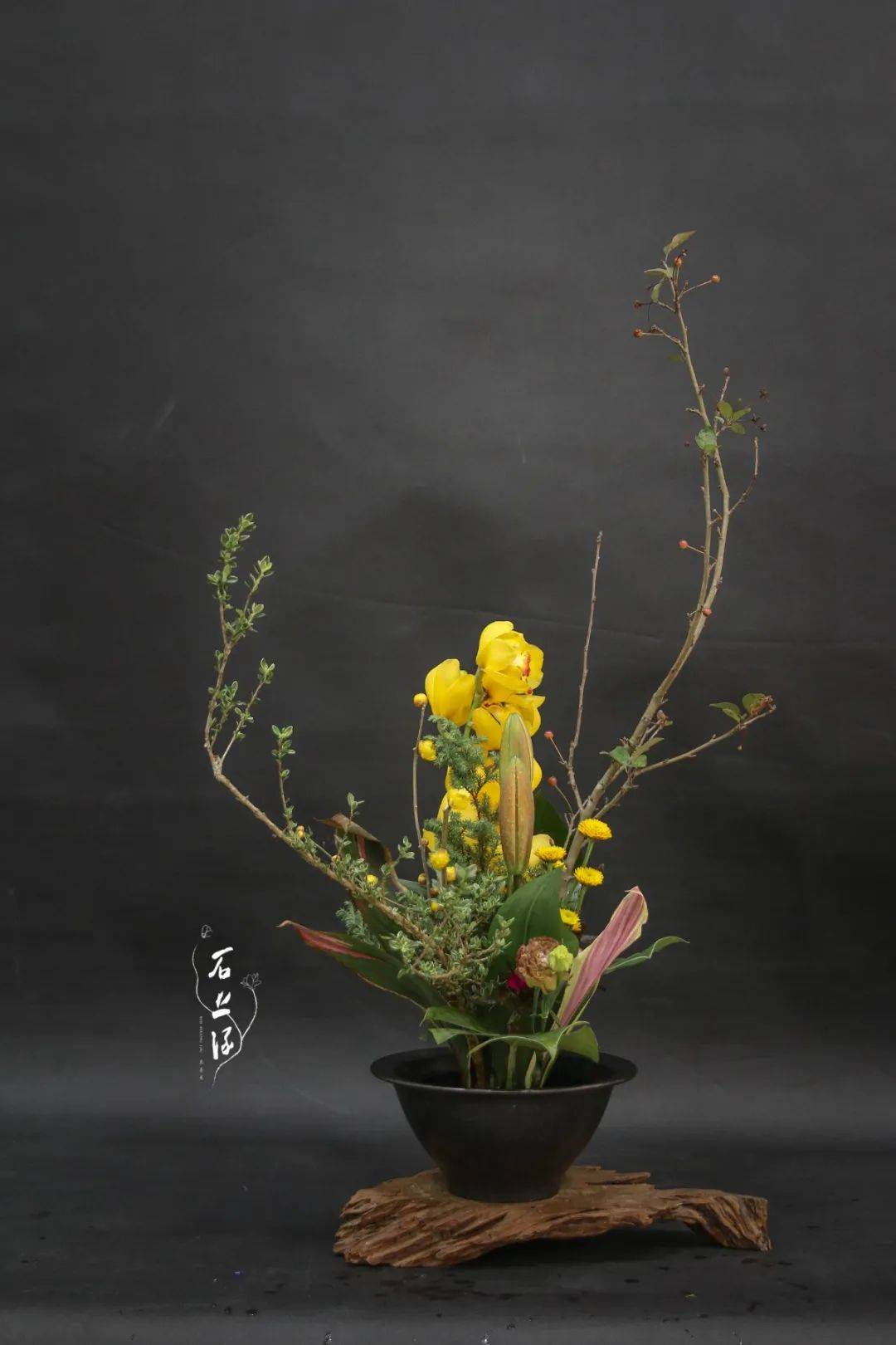 中式花艺赏析 | 借花明志