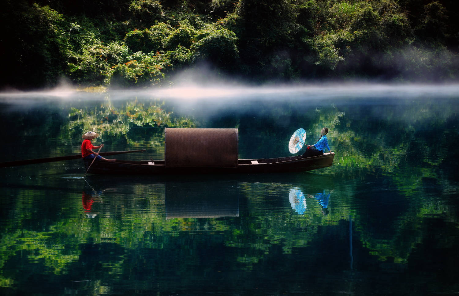 广西诗人陈熠明:碧水秋长梦有缘