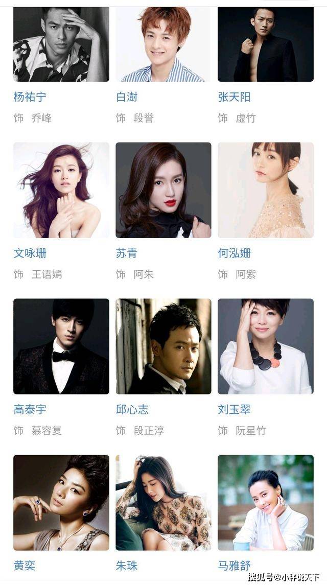 2020年这版《天龙八部》是由于荣光执导,杨祐宁,白澍,张天阳,文咏珊