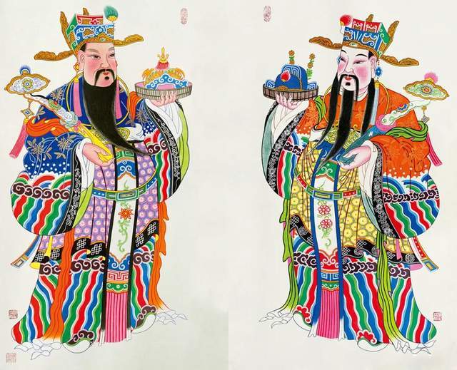 绵竹木版年画丨绵竹木版年画四川省德阳市民间艺术,中国四大年画之一