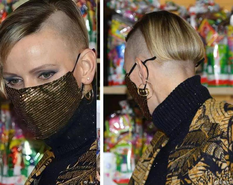 【恒美星尚】"欧洲最美王妃"居然这么叛逆!最近剃掉了半边头发