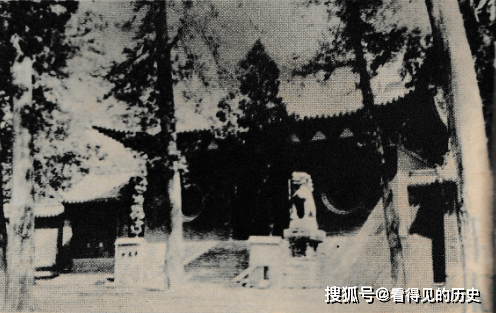 老照片 1978年的中岳嵩山  天下第一名刹少林寺