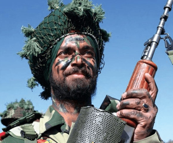 为啥印度士兵戴头巾不戴头盔莫非这头巾也能防弹吗