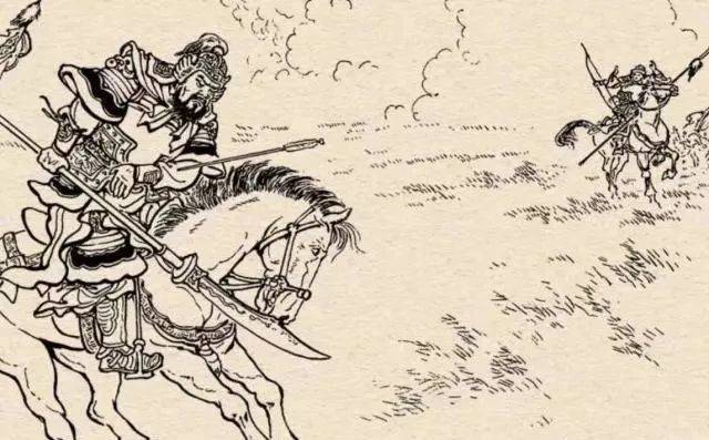 马岱早有机会斩杀魏延,但被张飞以雷霆万钧之神威杀退