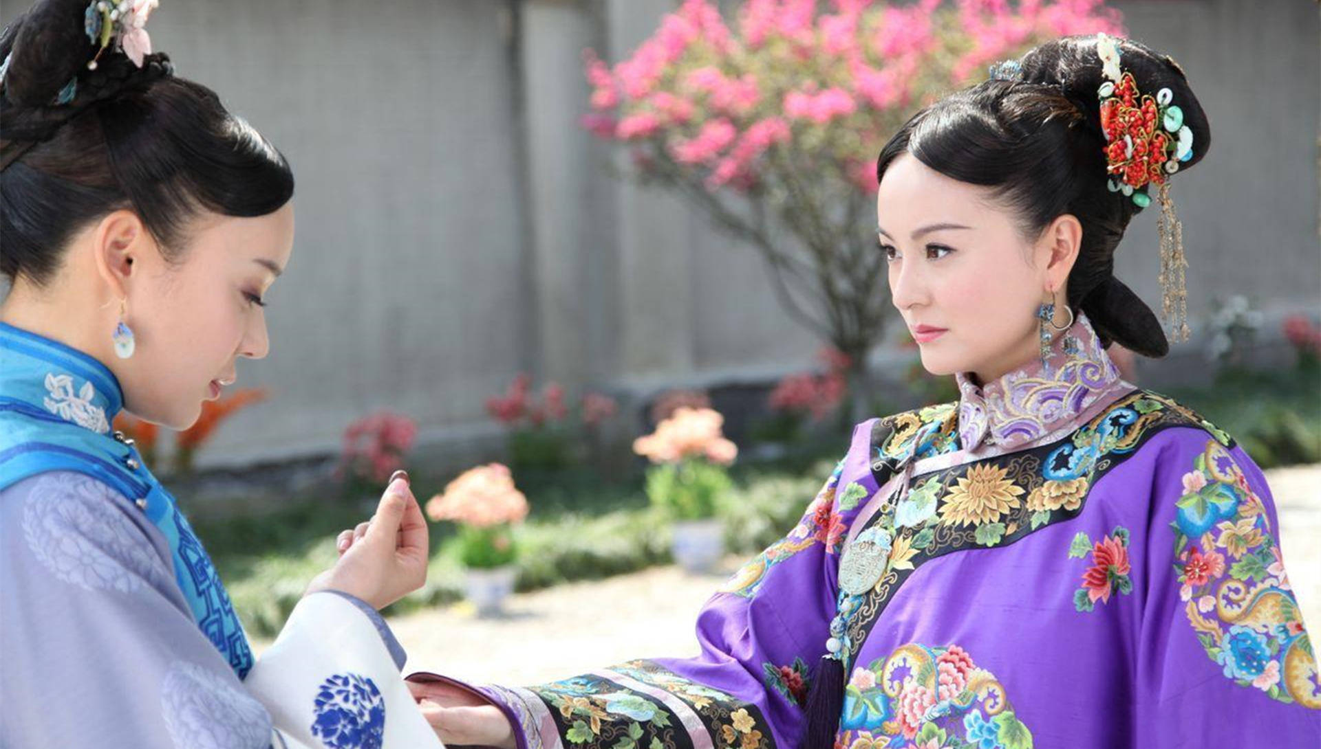 《宫锁连城》,可没想到琼瑶一看,这部戏几乎就把自己的旧作《梅花烙》