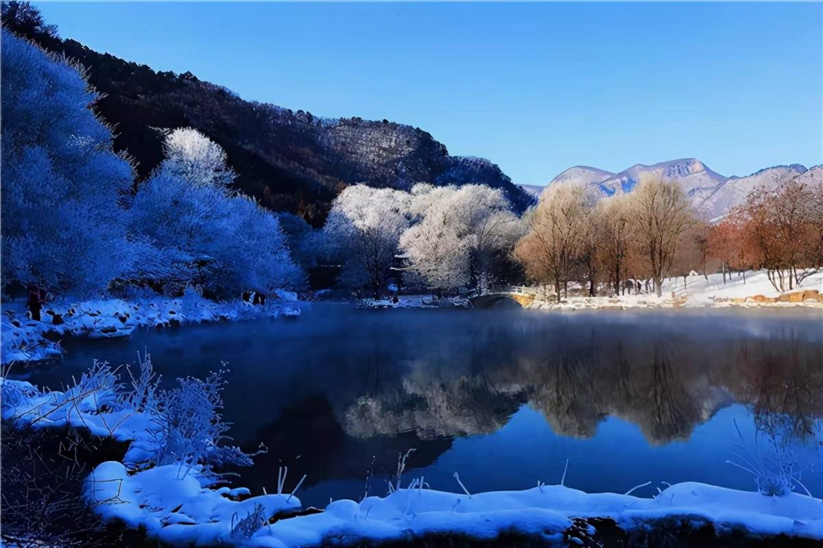 蛟河冬天的旅游景点图片