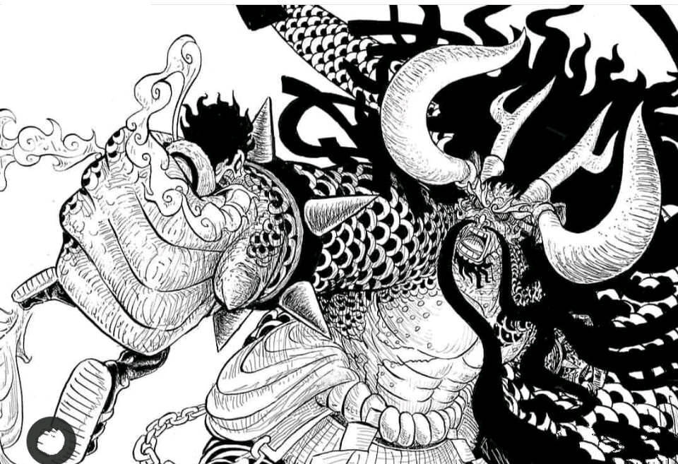 贴吧海贼王凯多爆人兽形态反杀路飞索隆出手三刀流重伤他