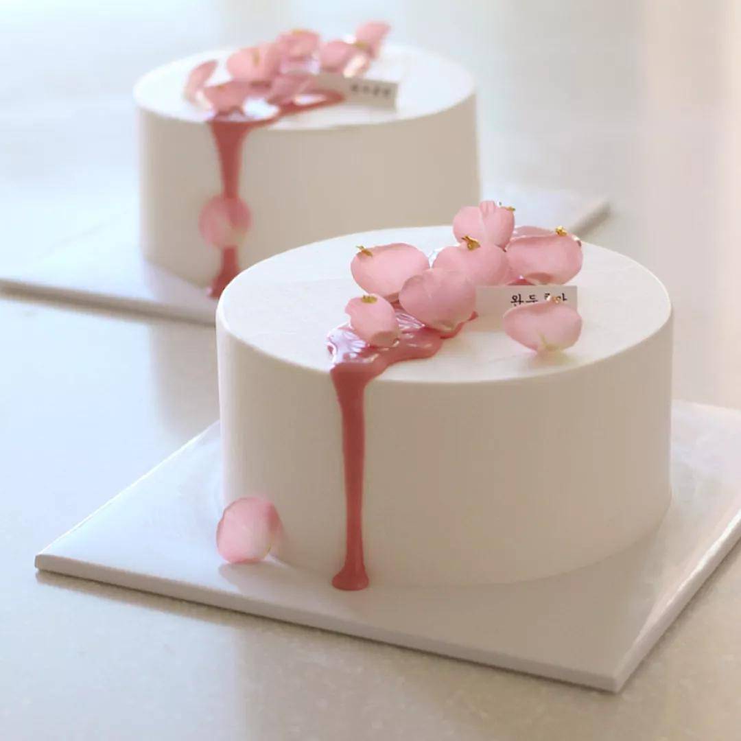 这样的"韩式奶油蛋糕",被超8w用户围观,太美了!