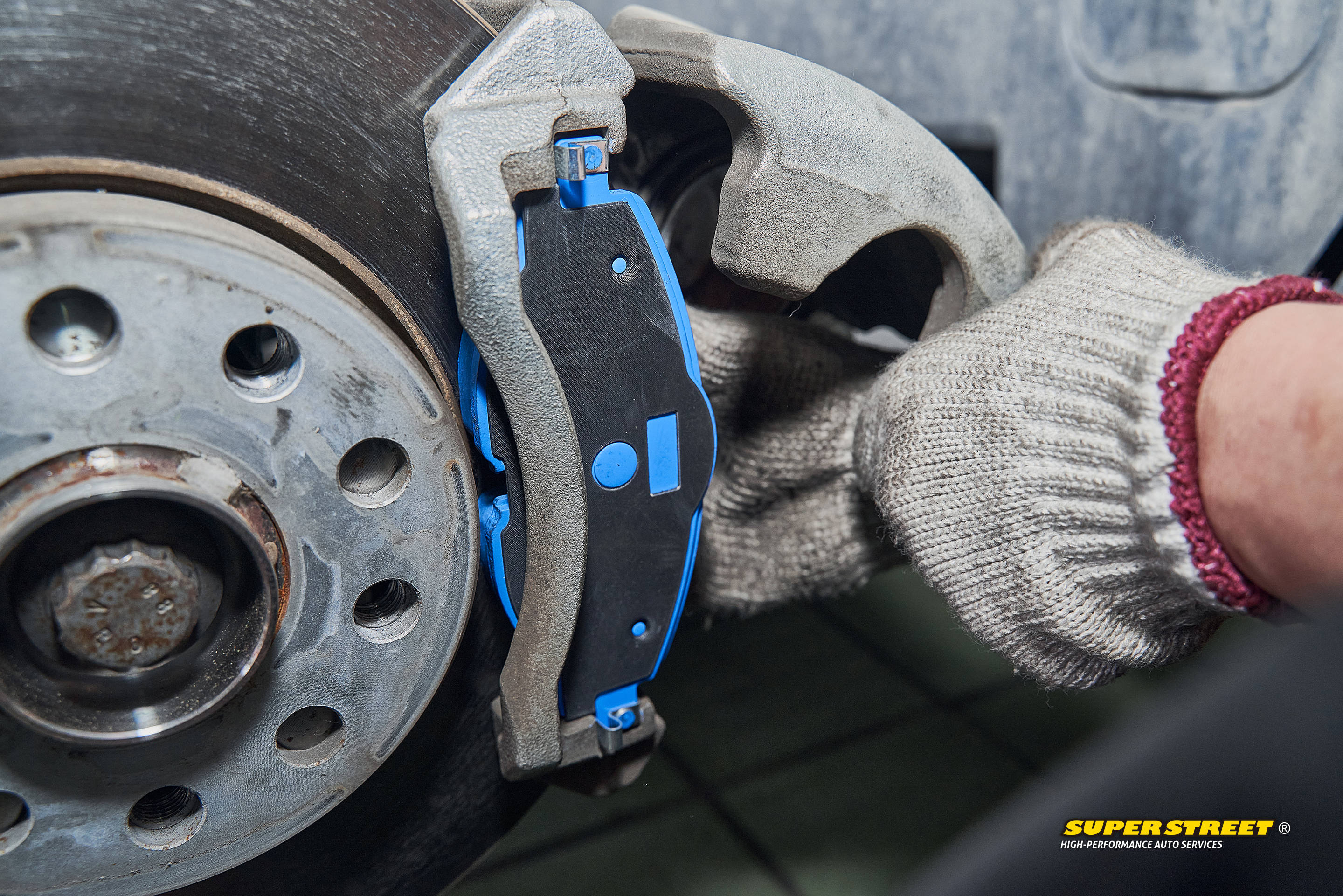 大众高尔夫嘉旅更换endless mx72高性能刹车片